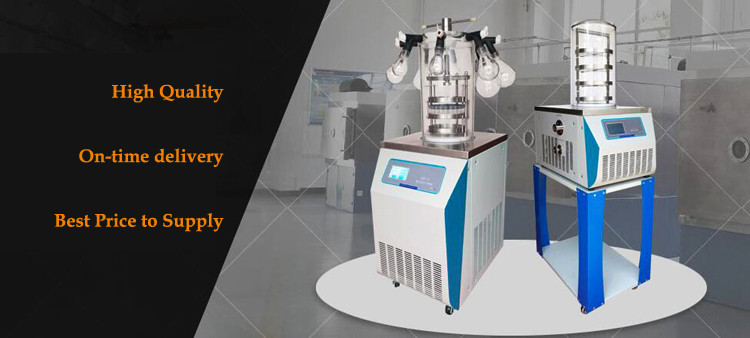 LGJ-100F Vacuum Lab Freeze Dryer Reagent Vials Bonnin