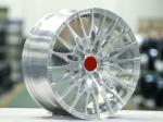 Custom forged 6061 aluminum alloy electroplate Chrome Slivery Brush Forged