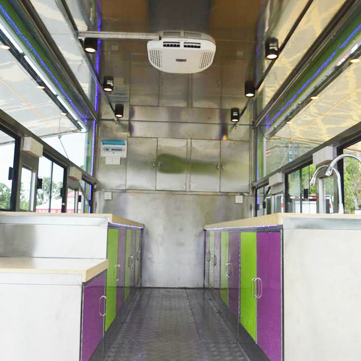 JAC Multi Function Mobile Kitchen Truck / Movable Food Catering Truck