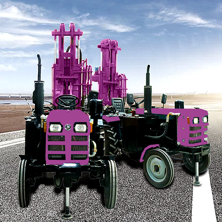 4000-5000N.m Rotation Torque Water Well Drilling Rig for 100-219mm Drilling Diameter