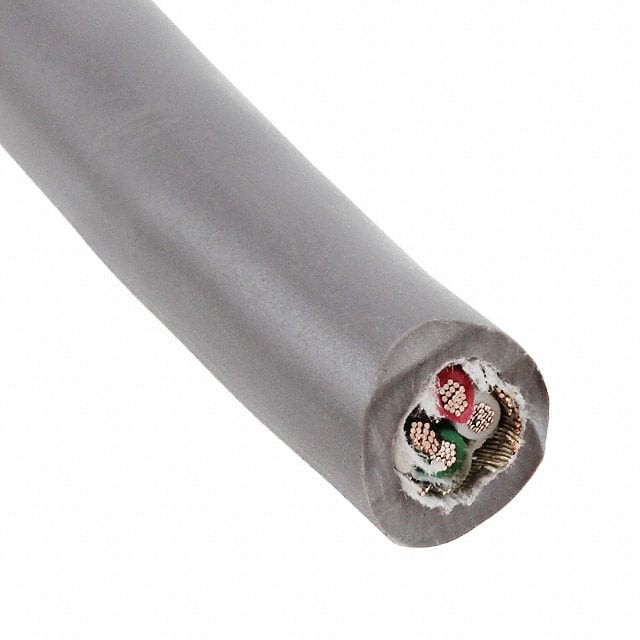 3248sl005-Nd Alpha Wire Cable 4con 16awg Slate Shld 100'