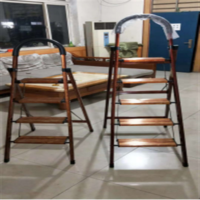 4 Steps Steel Hand Truck Aluminium Household Kitchen Safety Step Ladder With