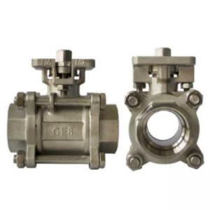 China Pneumatic Threaded Ball Valve Investment Casting Ball Valve Stainless Steel wholesale