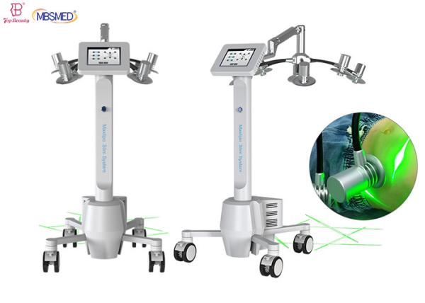 532nm 635nm 6D Laser Slimming Machine Weight Loss Anti Cellulite 8 Inch Touch