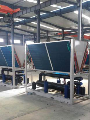 CE Water Cooled Screw Chiller , Carrier Air Cooled Screw Chiller Semi Hermetic