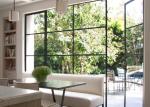 Thermal Break Commercial Aluminium Doors Restaurant Kitchen Swing Doors