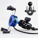 Aluminium X Claw Motorcycle Phone Mount For 3.5-6'' Cell Phone