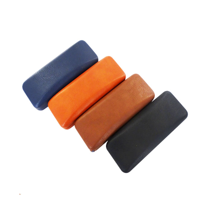 High End Luxury Ladies Leather Glasses Case Custom Logo 155mm Length