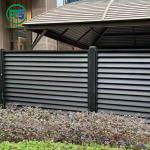 Affordable Louver Yard Contemporary Aluminum Fence Ornamental Security Fence