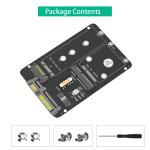 M.2 NGFF Key B & MSATA SSD To SATA3 Adapter Wireless Card