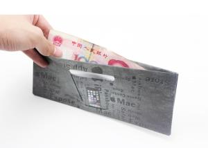 China Carton Black Tyvek Wallet Waterproof 1082D Recycled Full Printing Custom Logo wholesale