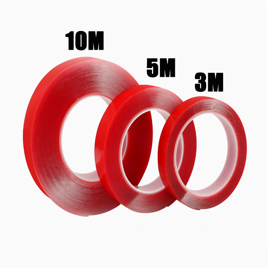 Transparent Nano Packing Adhesive Tape Double Sided Nano Ivy Grip Tape 1m Washable