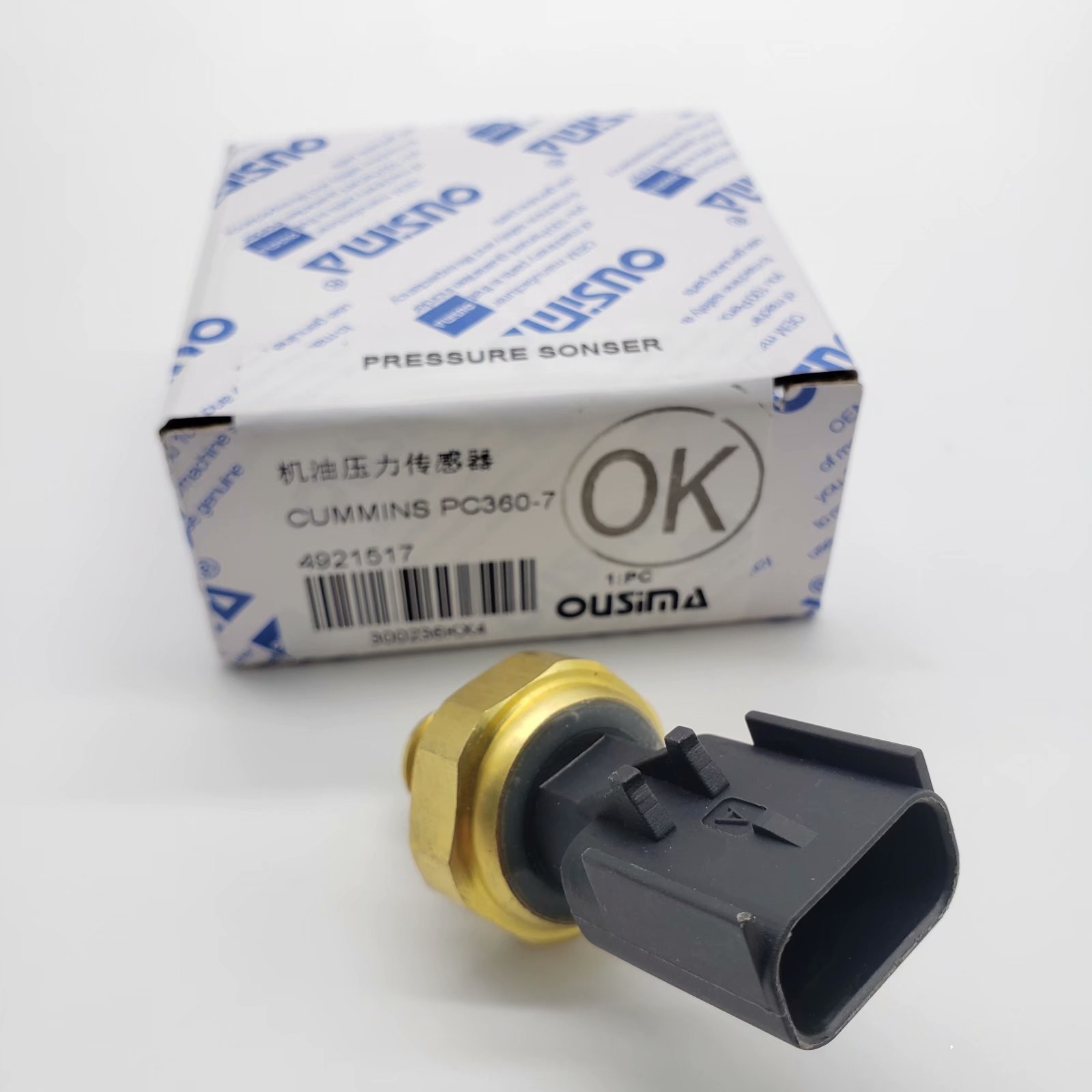 OUSIMSA 4921517 Engine Oil Pressure Sensor For Cummins Excavator PC360-7