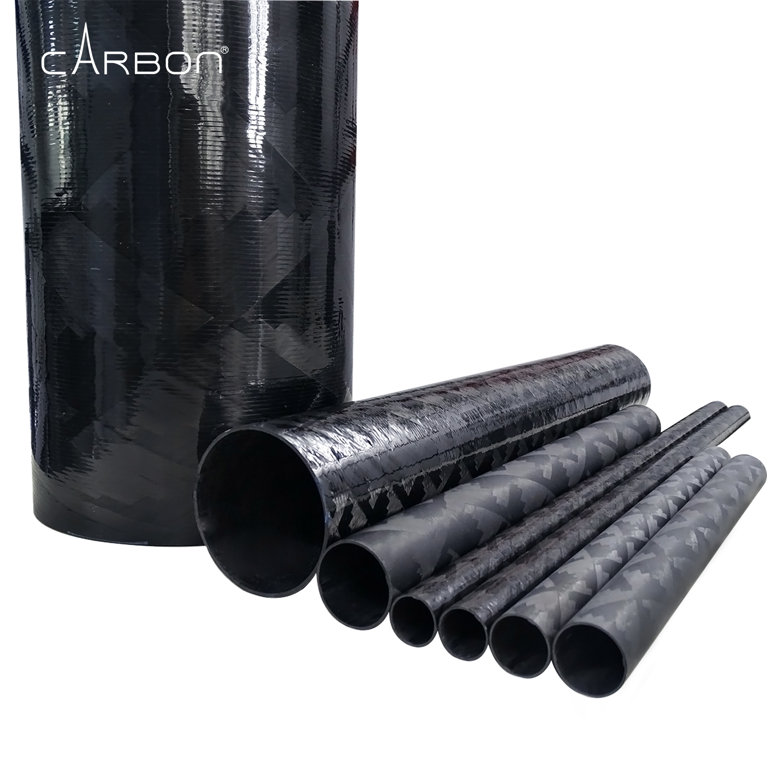 Filament Winding Carbon Fiber FRP Composites Sup Paddle with Helical Layer Technology