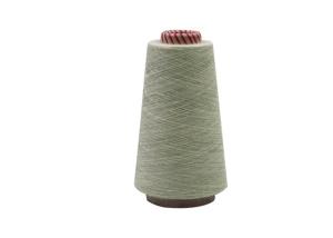 China Green Fire Retardant Embroidery Thread Low Shrinkage Excellent Tenacity wholesale