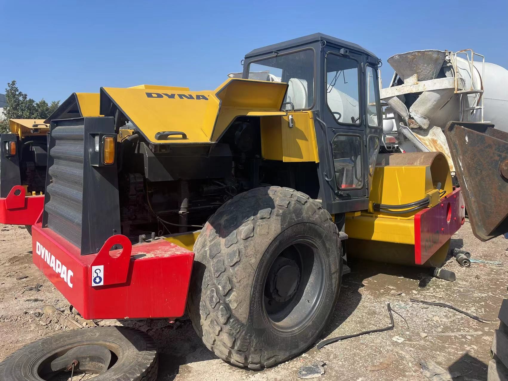 Second Hand Dynapac CA30D Vibratory Smooth Drum Road Roller