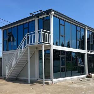 China 20Ft Sandwich Panel Staff Houses for Hotel from Professional of Detachable Container House wholesale