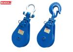 Safety 85 Ton Heavy Duty Snatch Block For Wharf / Wire Rope Pulley Block