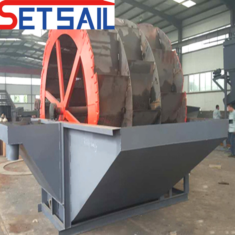 Electric Power Wheel Sand Washing Machine for Sale