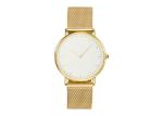 Custom Logo Alloy Case Watch , Quartz Movt Watch Milanese Steel Bracelet LD58
