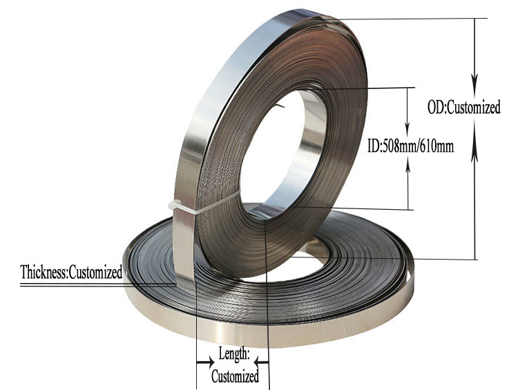 SUS 304 1mm Cold Rolled Decorative Stainless Steel Strips