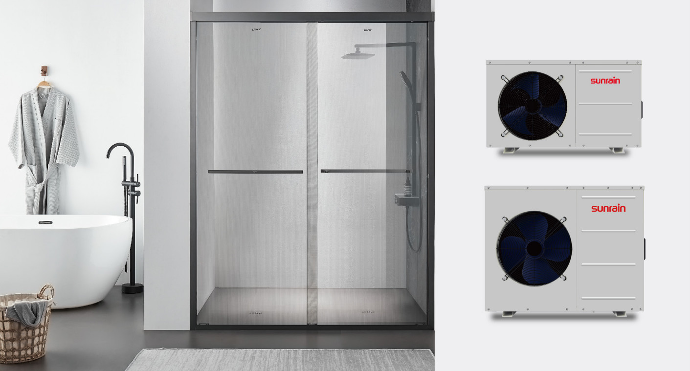 10KW R410a ECO Residential Air Source Heat Pump High Efficiency