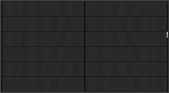 300w 36.2V Black Solar PV Panels Poly Crystalline Solar Panel