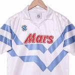 Napoli 1988-1990 Retro Away Football Shirts Replica Moisture Wicking