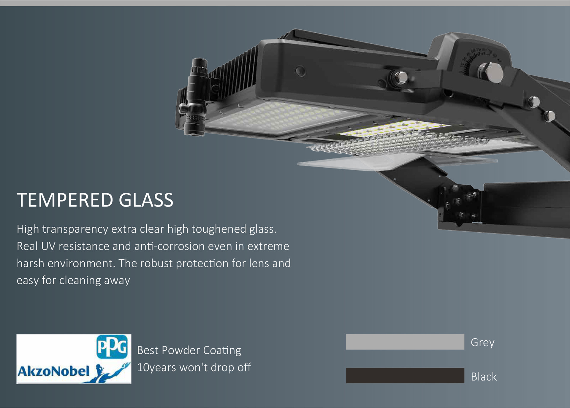Garden 960W Outdoor LED Spot Lights Anti Corrosion DMX Control
