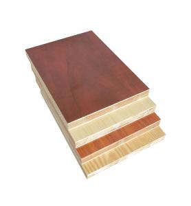 China Melamin Covered Laminated Block Board For Making Solid Core Flush Doors wholesale