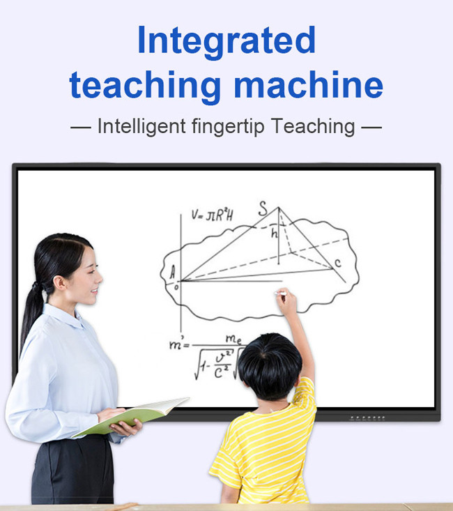 Indoor Education Interactive Whiteboard 70 Inch Interactive Display
