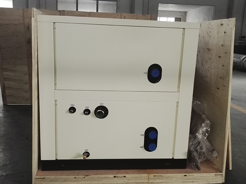 Semihermetic Evaporator Industrial Water Chiller OEM SJ Screw Type