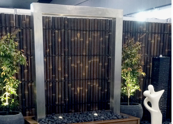 Modern Design Stainless Steel Water Features For The Garden Custom Color