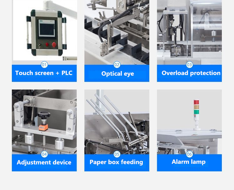 Cling Automatic Box Filling Machine Baking Paper Aluminum Foil Packing Machine