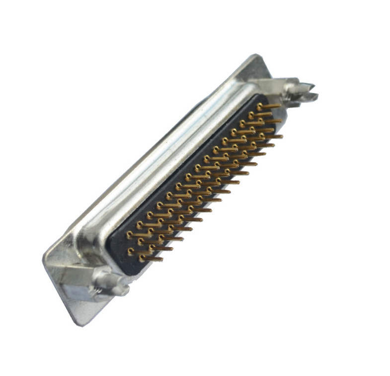 Black Gray Colorized color HDP Three Row DB Header Socket D Sub Connector