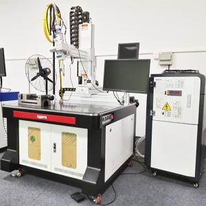 China 2000w Battery Laser Welding Machine , Cylindrical Pouch Cell Assembly Equipment wholesale