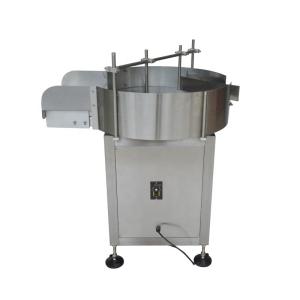 China High Speed 304 Stainless Steel Rotary Accumulation Table Bottle Unscrambler with 1 wholesale