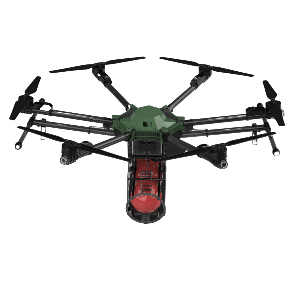HXF600 Foldable Rotary Wing Drones UAV Industrial Inspection 15KM Flight Distance HXF600
