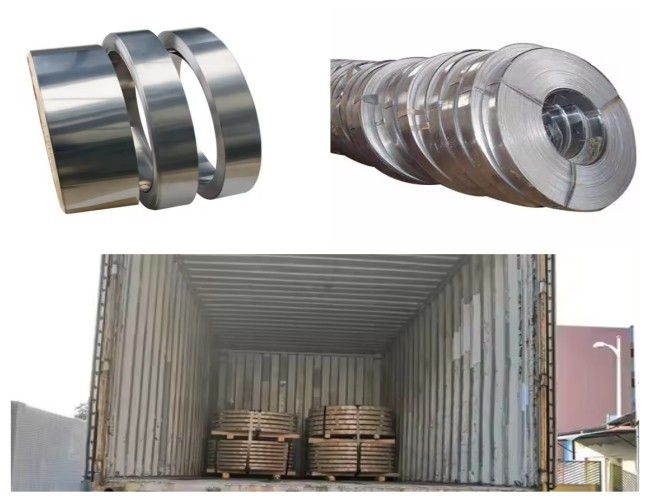 Hot Dip Galvanized Stainless Steel Metal Strips Strapping Band Coil
