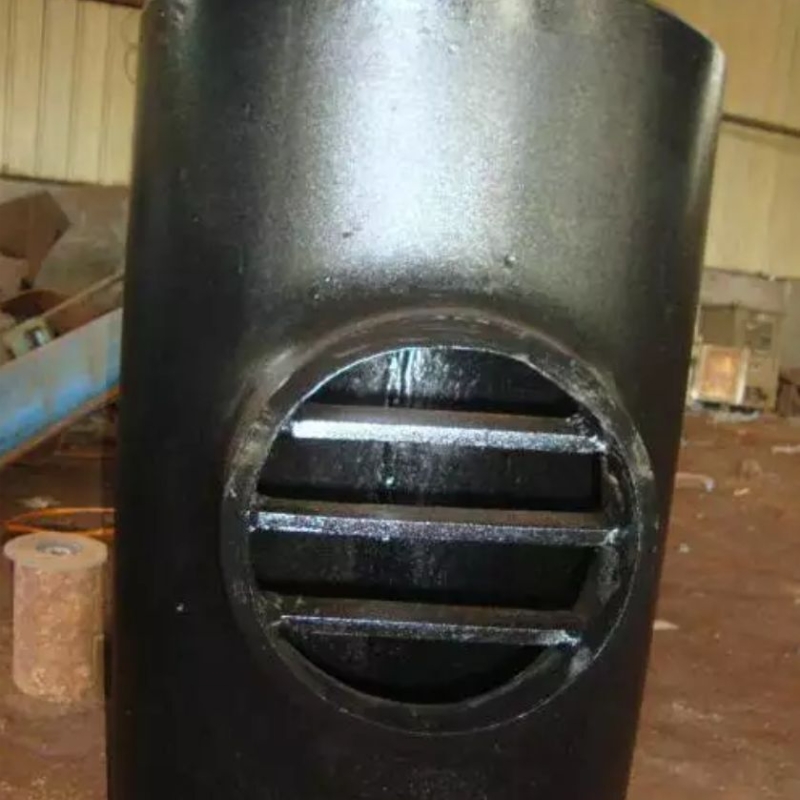 OEM Carbon Steel Barred TEE ASME/ANSI B16.9 DN6-DN100 Welding Casting with Customizable Support and SCH10-XXS Thickness