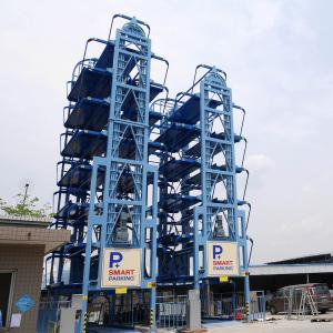 China 16 Trays Smart Parking Solution garage With Automatic Electric Charging 60 KW wholesale