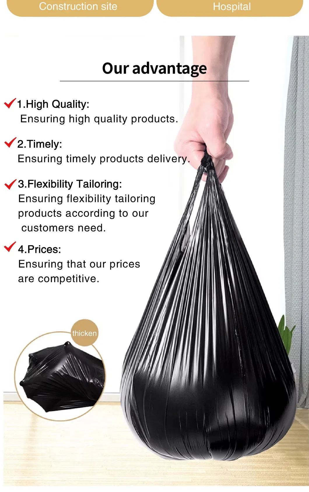 Waterproof Disposable Plastic Gloves Food Grade PE for Storage &amp; Industry Use Manufactured in China