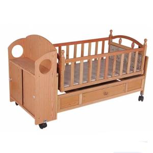 China Wooden Automatic Baby Swing Bed Crib wholesale