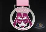 Unique Decoration Enamel Medals For Sports Events Gliter Color Anti Corrosion