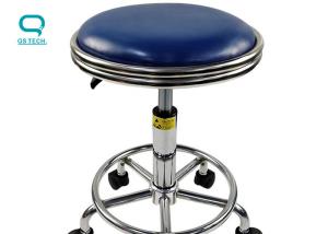 China PA Caster Conductive Metal Chain Cleanroom ESD Chairs 240mm Foot Radius wholesale