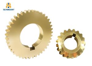 China Miniature Bronze Worm Gear Good Lubricity High Precision Mini Worm Gear wholesale