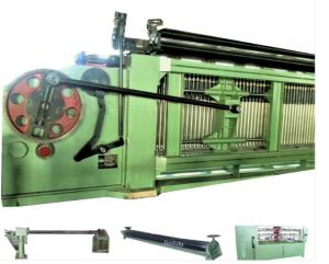 China CNC 4300mm Width Reverse Twist Gabion Hexagonal Wire Netting Machine wholesale