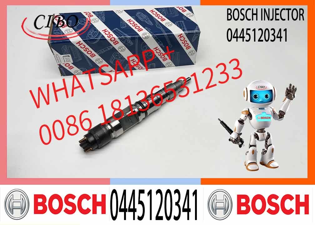 High Quality Common Rail Injector 0445120341 0445 120 341 fuel pump assembly 0 445 120 341 for MAN