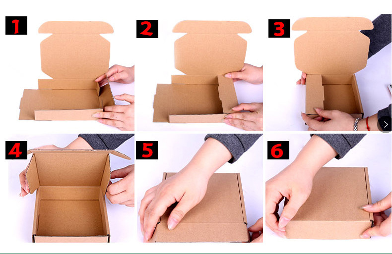 Custom Corrugated Cardboard Mailer Airplane Paper Box For Clothes And Shoes Packaging
