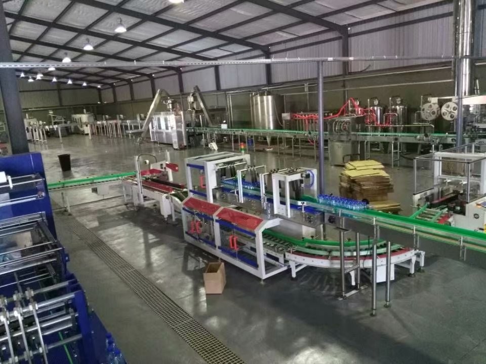 Rinsing 16 500ml 3.12kw Bottle Bottling Capping Machine 0.6M3/ Min